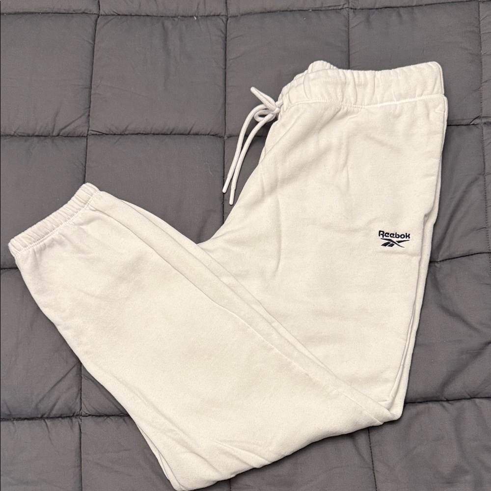Reebok Classic White Joggers